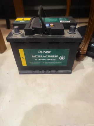 Batería Coche Feu Vert 12V 60Ah 540A