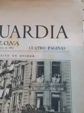 La Vanguardia 24 Nov 1934. Notas gráficas