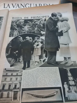 La Vanguardia 24 Nov 1934. Notas gráficas