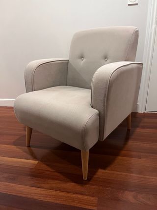 Butacas Kenay Home Beige Tela