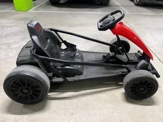 Kart eléctrico infantil rojo