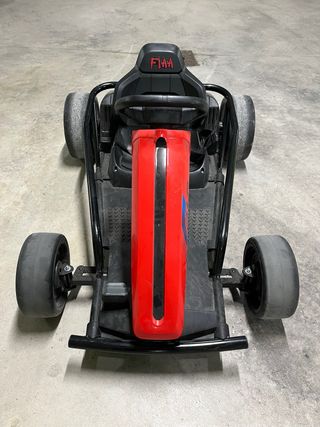 Kart eléctrico infantil rojo