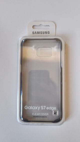 Funda Samsung Galaxy S7 Edge Clear Cover Original