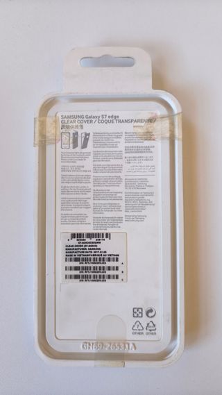 Funda Samsung Galaxy S7 Edge Clear Cover Original