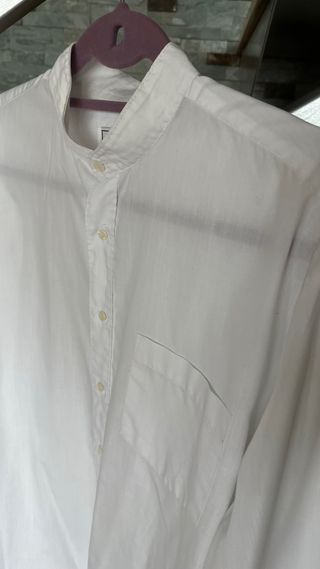Camisa Clásica Caballero Blanca