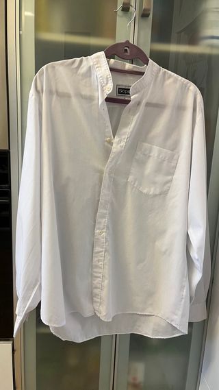 Camisa Clásica Caballero Blanca