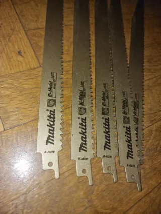 5 Hojas Sierra Sable Makita Bimetal