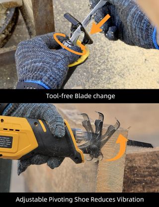 Sierra Sable Inalámbrica VTEK 21V