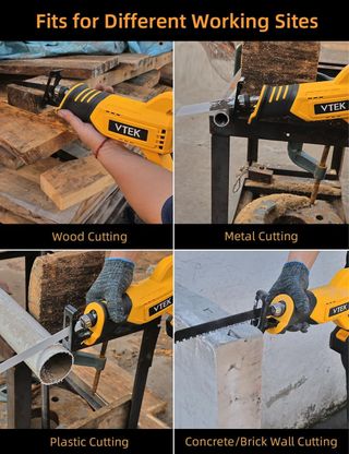 Sierra Sable Inalámbrica VTEK 21V