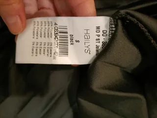 Falda plisada negra T. S