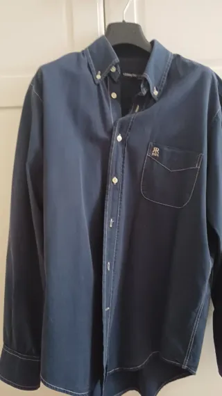 Camicia Uomo Cerruti Jeans Blu