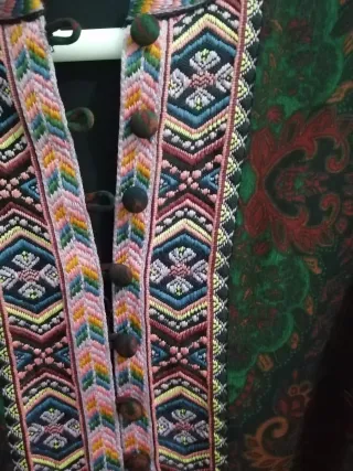 Vestido Zara estampado