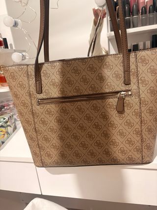 Borsa Guess marrone e oro