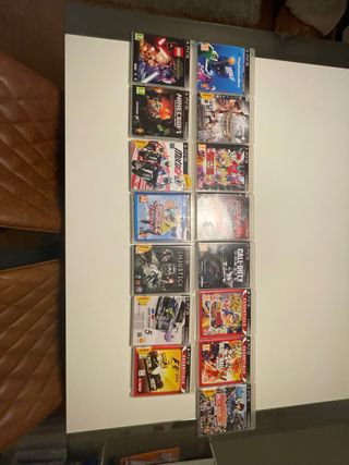 Lote 15 Juegos PS3