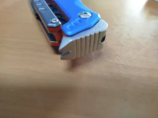 Navaja multiusos azul y gris