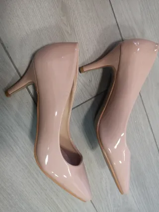 Zapatos Andarina Talla 39 Beige/Rosa