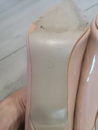 Zapatos Andarina Talla 39 Beige/Rosa