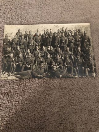 Fotografía antigua ejercito