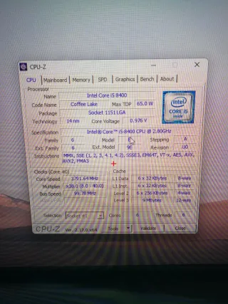 Pack Asus prime H310M-D + Intel i5 8400