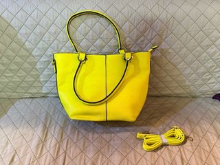 Borsa donna gialla