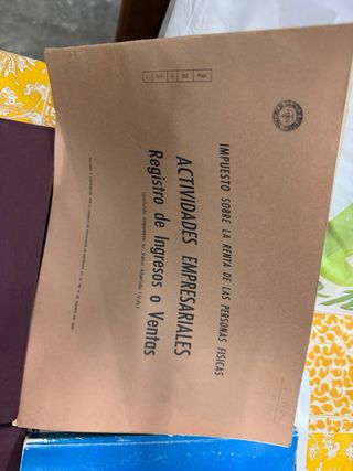 Pack Libros registro facturas emitidas iva y otros