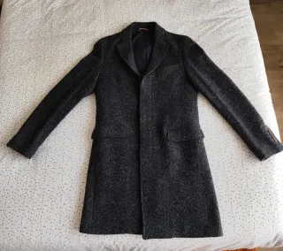 Abrigo El Ganso Hombre Gris