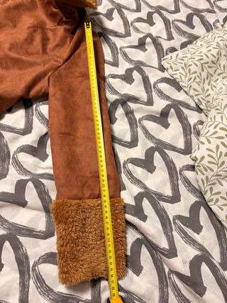 Abrigo largo mujer marrón