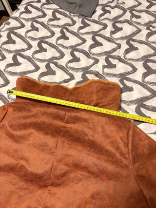 Abrigo largo mujer marrón