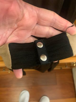 Vestido Tintoretto Beige y Marrón