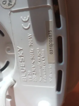 Tostadora Bluesky Blanca