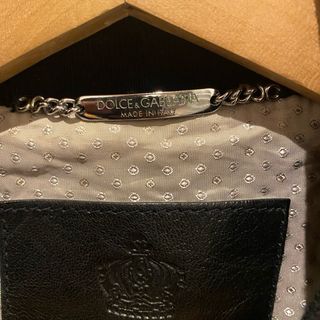 Chaqueta Dolce Gabbana Cuero Cordero marrón