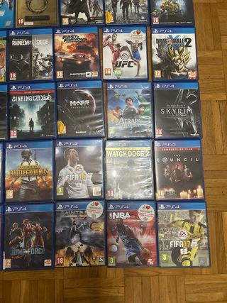 Lote Juegos PS4
