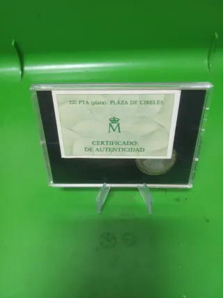Moneda 200 pesetas plata Madrid 1992