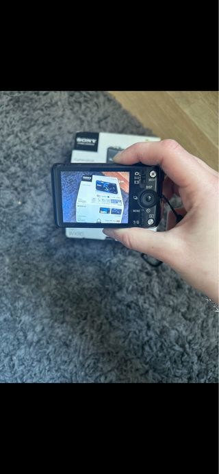 Cámara Sony Cyber-shot DSC-WX80 Negra