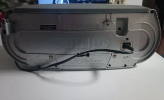 Radio CD Cassette Philips Gris/Plata