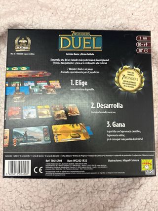 Juego de mesa 7 Wonders Duel