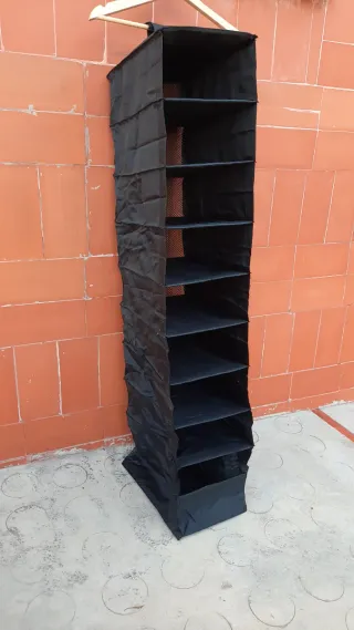 Zapatero Organizador Colgante Negro