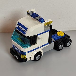 Camioncino Polizia Lego senza rimorchio
