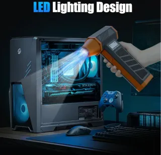 Soffiatore Aria Compressa & Aspirapolvere 2-in-1