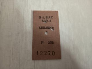 Billetes de transporte Antiguos