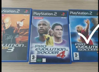 Juegos PlayStation 2 Pro Evolution Soccer