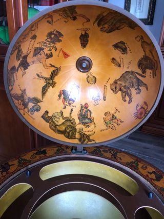 Botellero Globo Terráqueo Madera