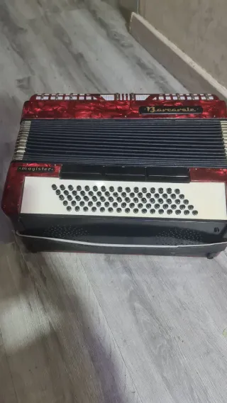 Fisarmonica Barcarole Rossa 80 bassi