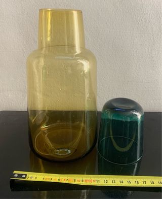 Jarra y Vaso Cristal Maisons du Monde