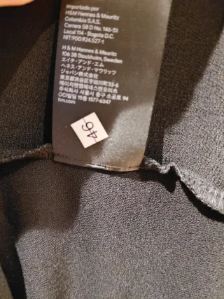 Vestito nero H&M tg XS