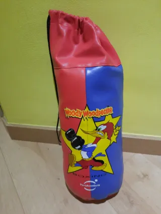 Saco de boxeo infantil Woody Woodpecker