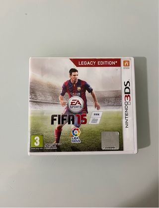 Nintendo 2DS Negra/Azul + FIFA 15