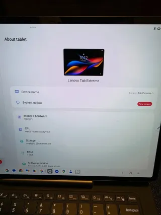 Lenovo Tab Extreme OLED 14.5" con entrada HDMI ps5