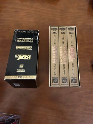 Star Wars Trilogía VHS Edición Especial