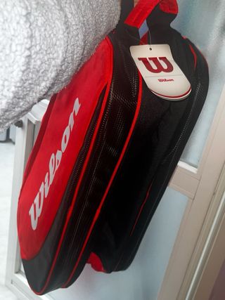 Paletero Padel Wilson Rojo